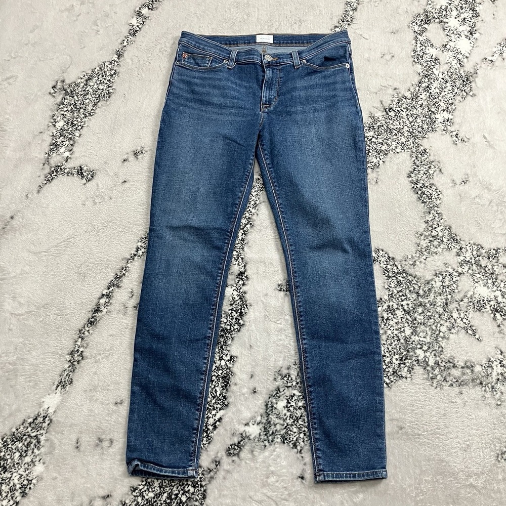 Hudson Skinny‎ Jeans Womens Size 31 Blue Stretch Denim Mid Rise Classic